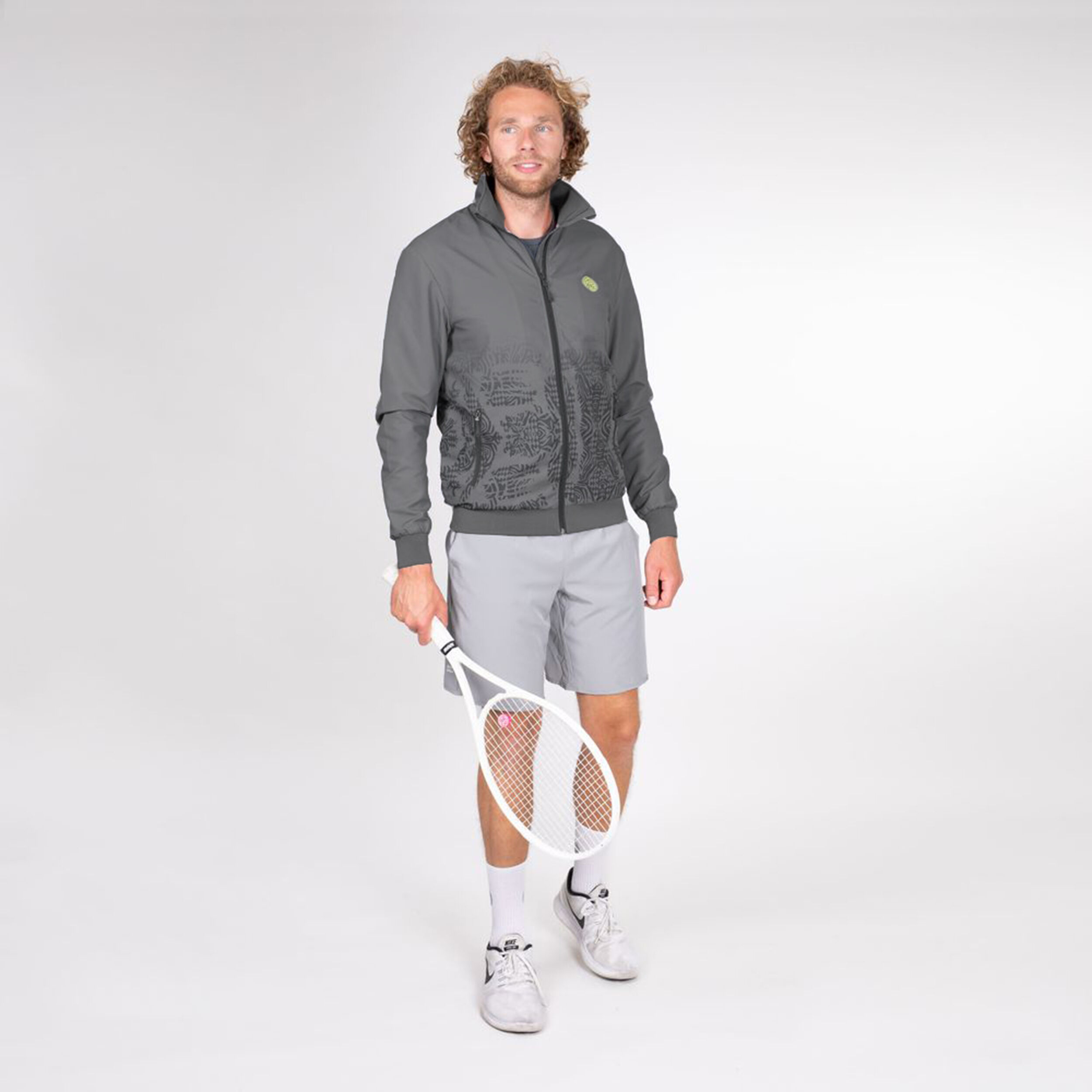 Lynel Tech Trainingsjacke Herren - Grau