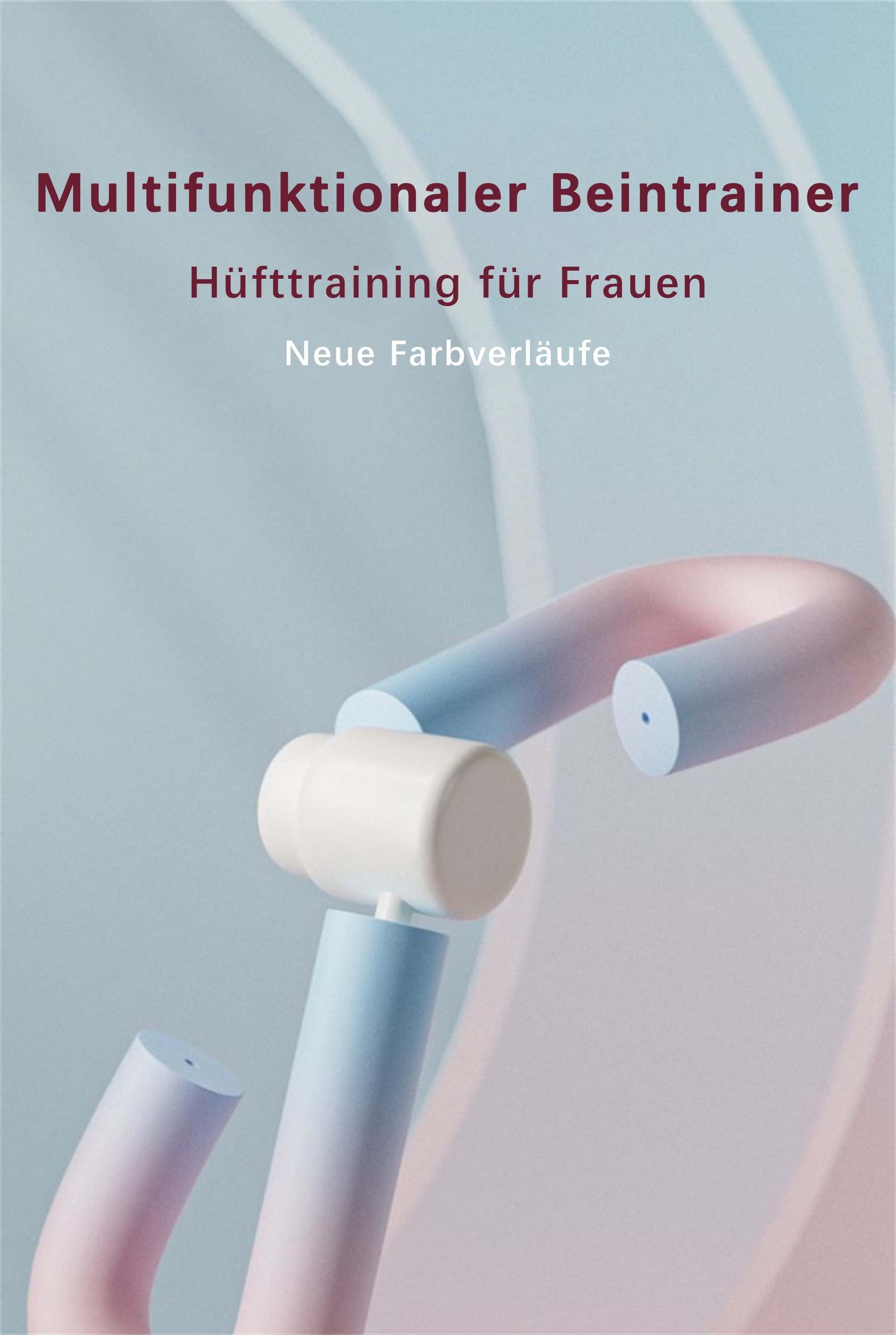 flowgoer Multitrainer Beintraining-Serie, (Hergestellt aus umweltfreundlichem PVC-Weichgummi-Material, 1-St., Ein ideales Geschenk für Ihre Familie oder Fitness-Freunde), Komfortables und effektives Training,Einfach zu tragen und zu lagern