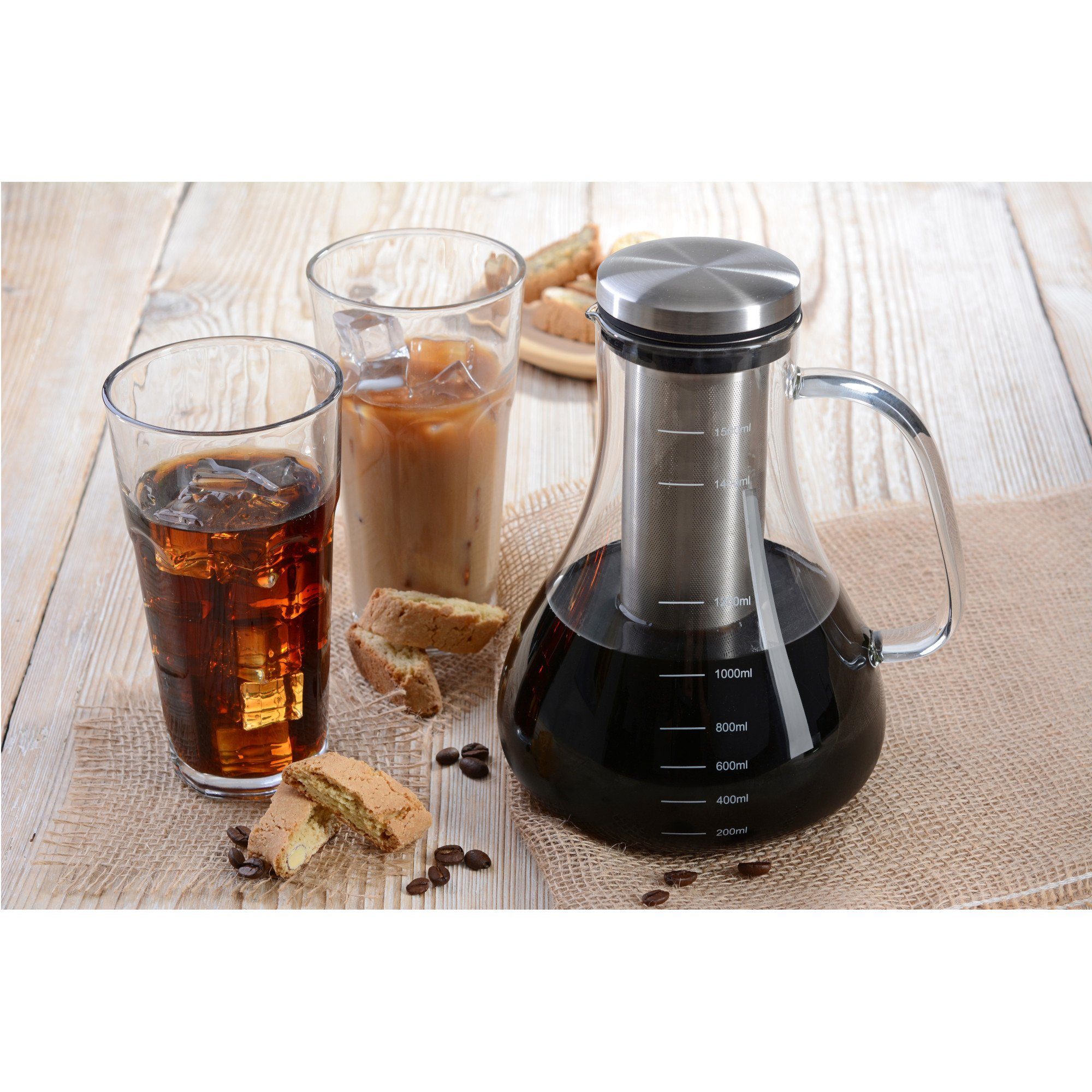 GRÄWE Kaffeebereiter GRÄWE Cold Brew Kaffeebereiter 1,5 L