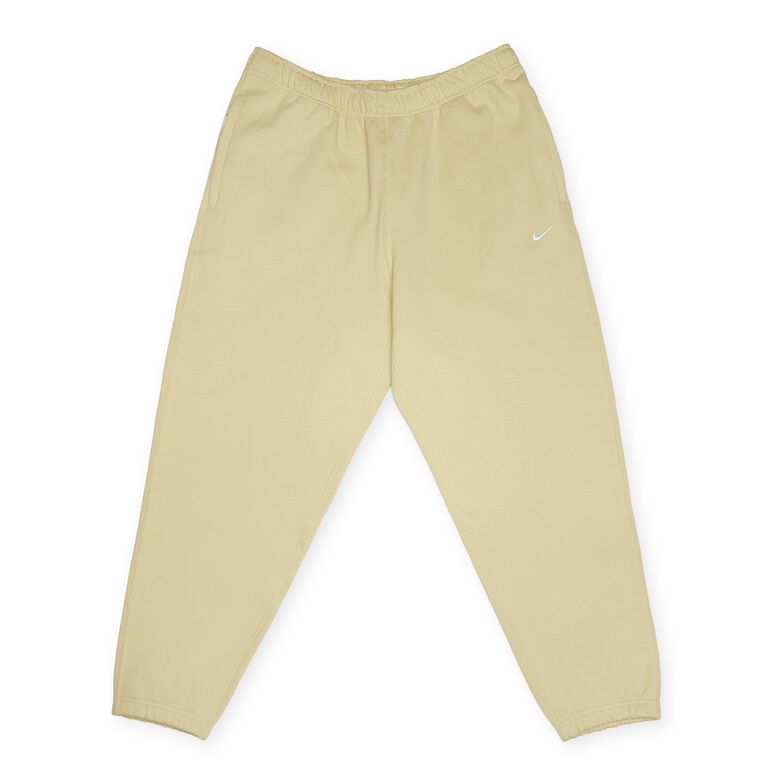 NIKE Solo Swoosh Fleece Pant team gold/white