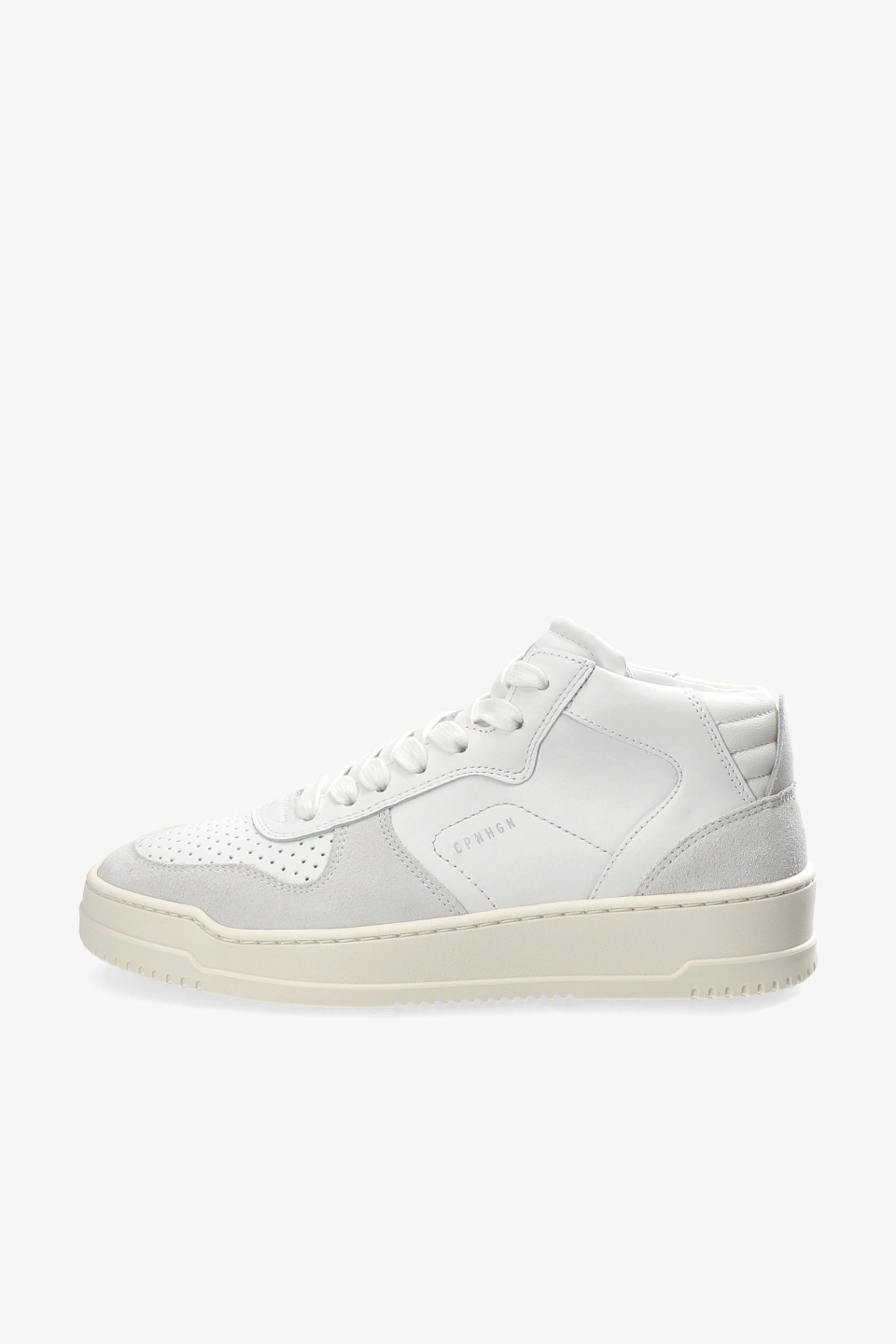 CPH167 leather mix white