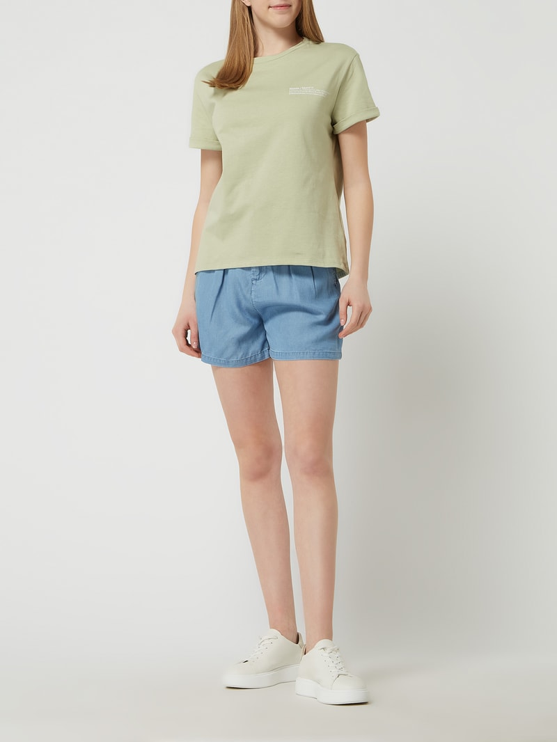 Shorts aus Lyocell Modell 'Mia' in jeans