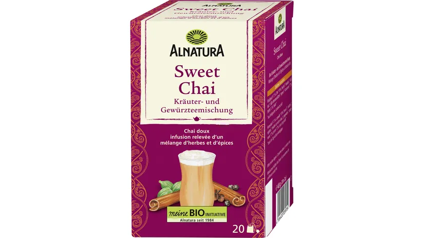 Alnatura Bio Sweet Chai Kräuter- und Gewürztee 40 g