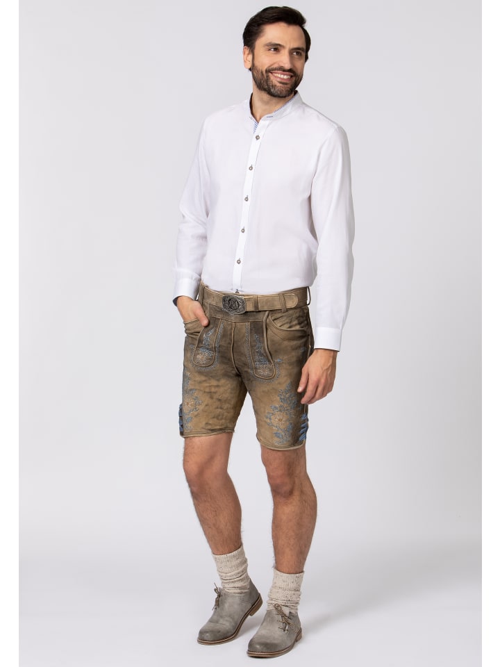 Stockerpoint Stockerpoint Trachtenhemd Raffa in weiss-blau günstig kaufen