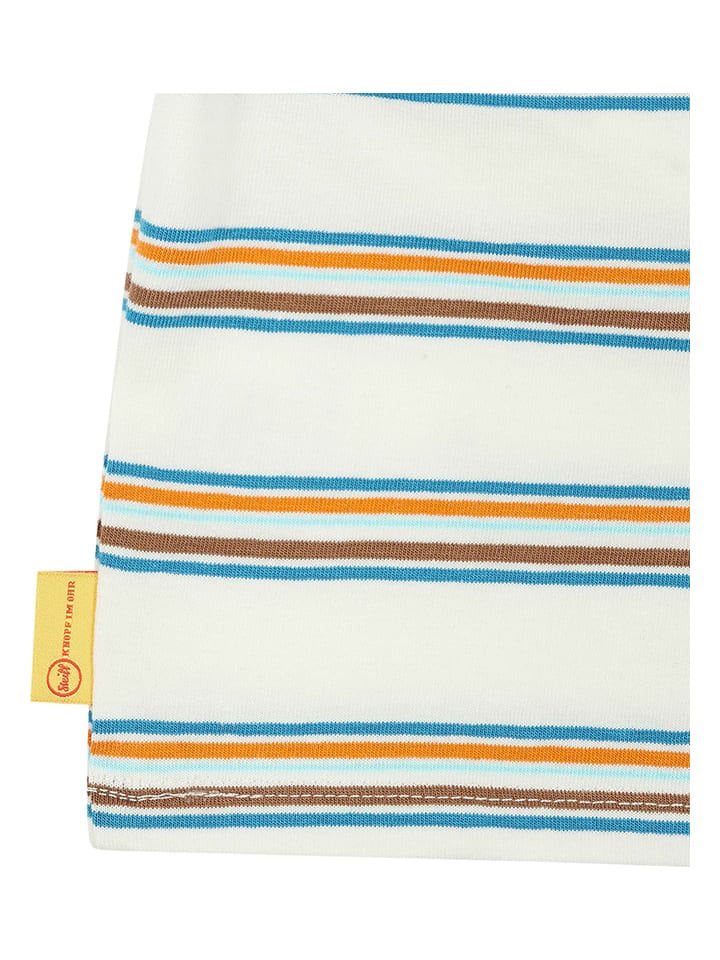 Steiff 2tlg. Outfit in Blau/ Creme/ Bunt günstig kaufen