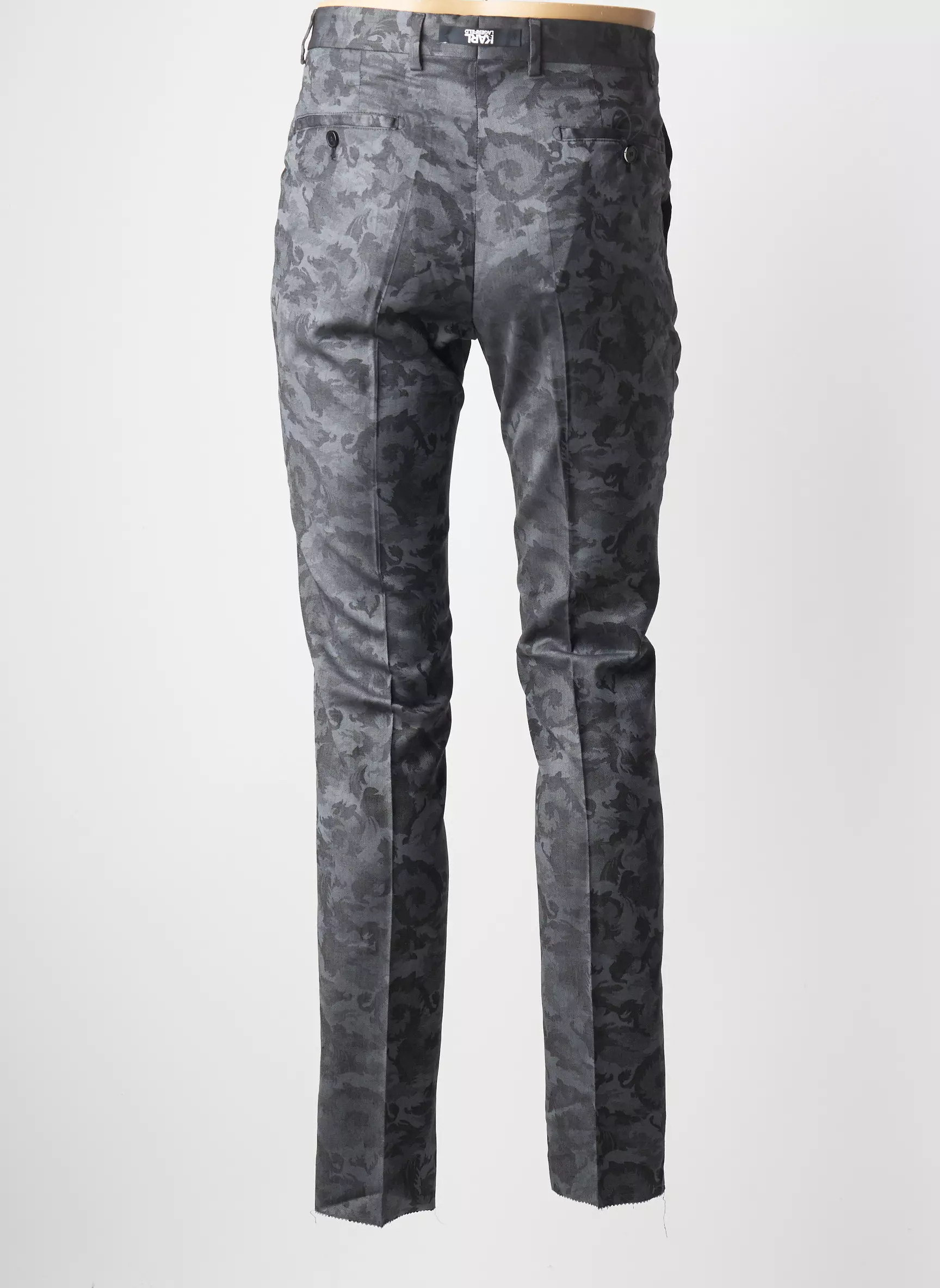 Karl Lagerfeld Pantalons Chino Homme couleur gris