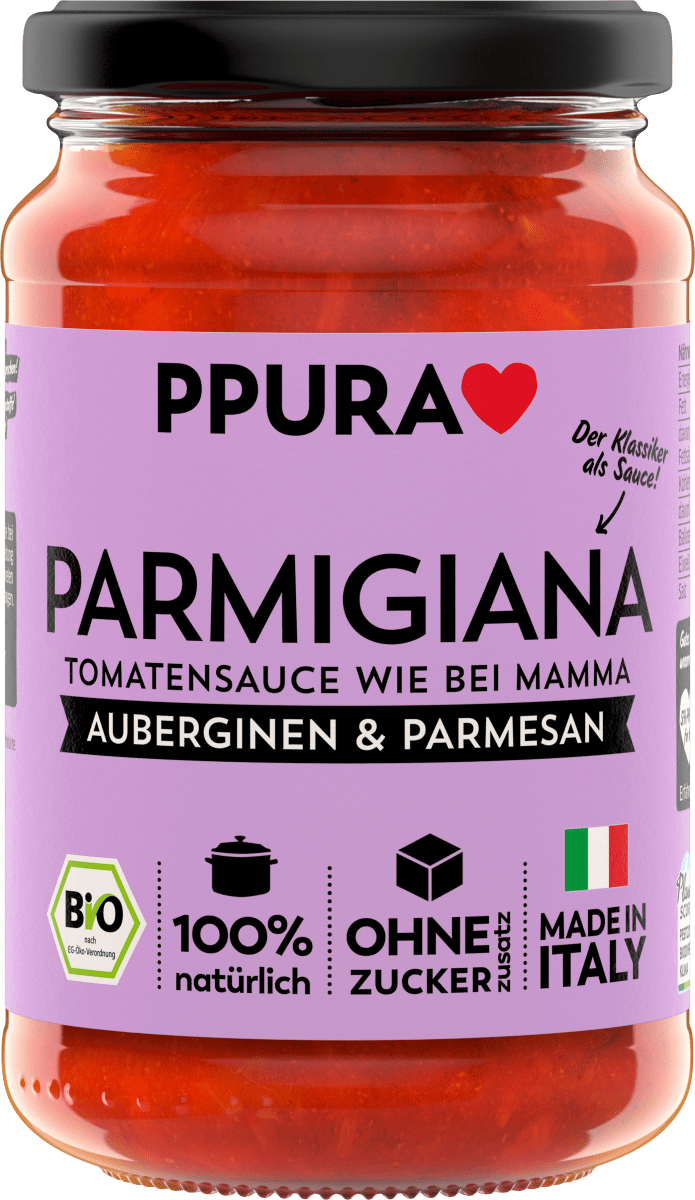 Tomatensoße, Parmigiana, Auberginen & Parmesan, 340 g