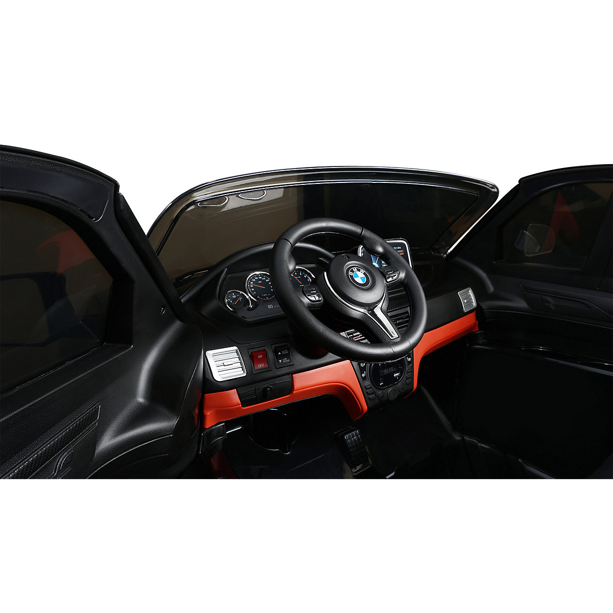 Kinder Elektroauto BMW X6 M F16 XXL Lizenziert - 2x120 Watt - Kinderauto mit Fernbedienung - Soundmodul