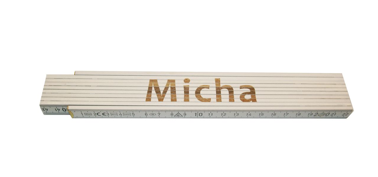 Heka Werkzeuge GmbH Meterstab weiß Micha