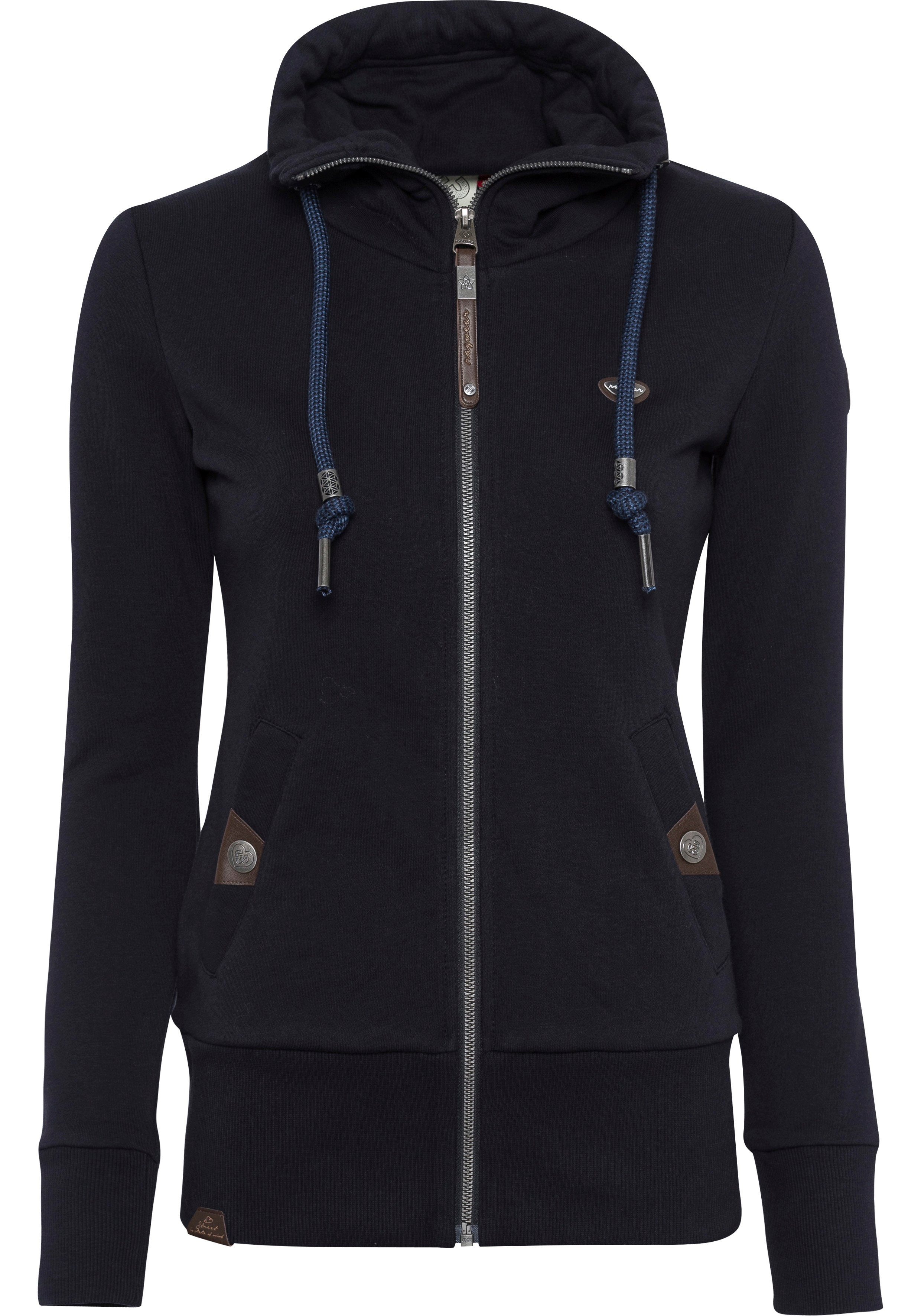 Ragwear Sweatjacke RYLIE ZIP O Jacke mit extra breiten Bündchen