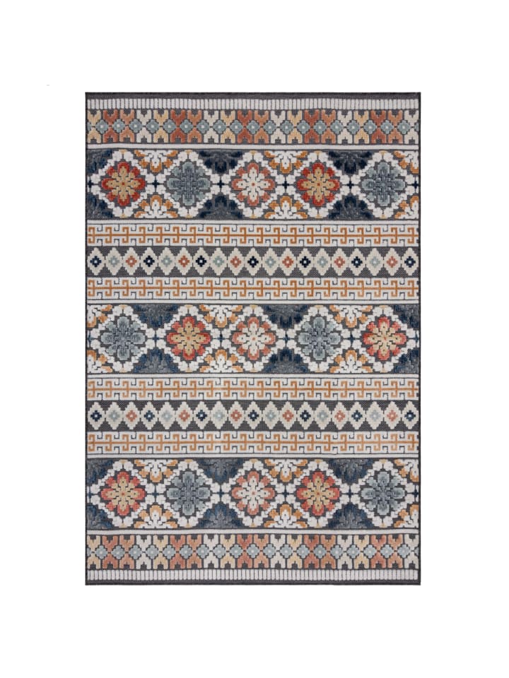 KADIMA DESIGN Farbenfroher UV-beständiger Terrassen-Teppich günstig kaufen