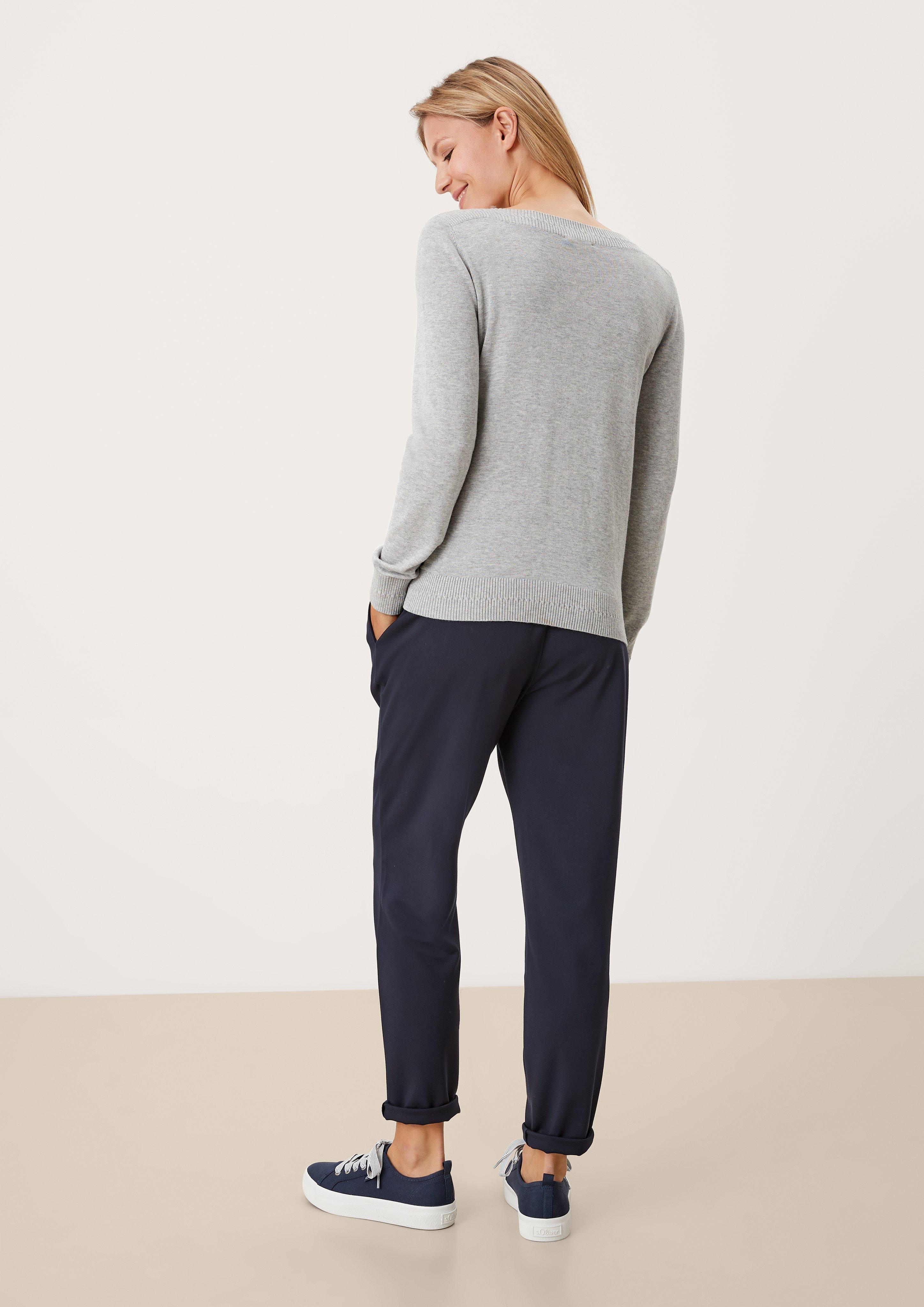 Pullover mit U-Boot-Ausschnitt  2112210-9400