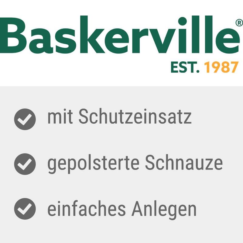 Baskerville Klassik Maulkorb, beige zu TOP-Preisen