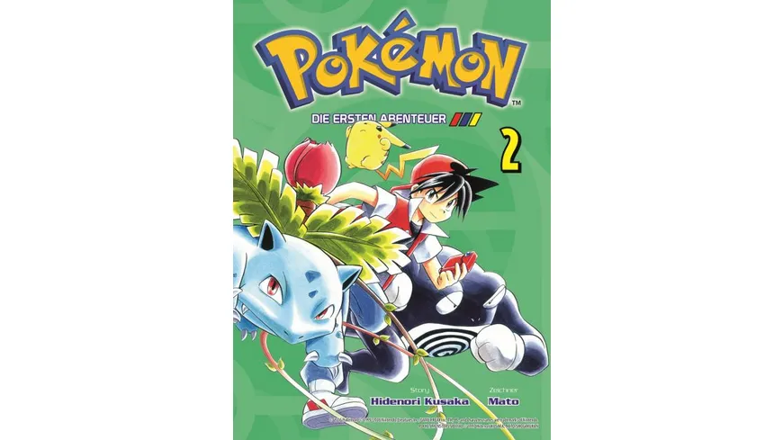 Pokémon - Die ersten Abenteuer 02 - Bd. 2: Rot, Grün und Blau