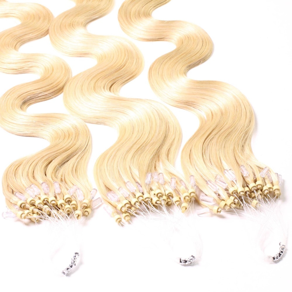 hair2heart Extensions à froid cheveux naturels #22 Blond doré 0.5g extensions