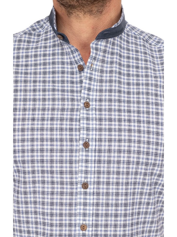 OS-Trachten Trachtenhemd 421002-4237 in jeans günstig kaufen