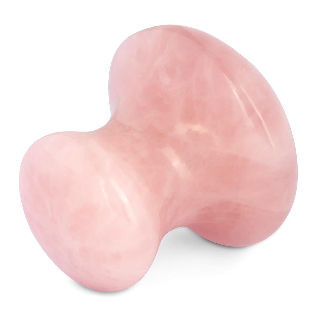 YÙ Beauty Rosenquarz Gua Sha Mushroom