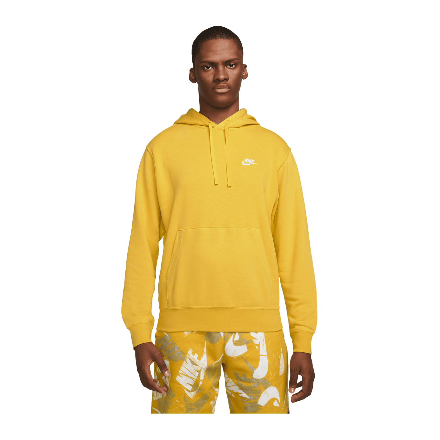 Nike Club Hoody Gelb F709