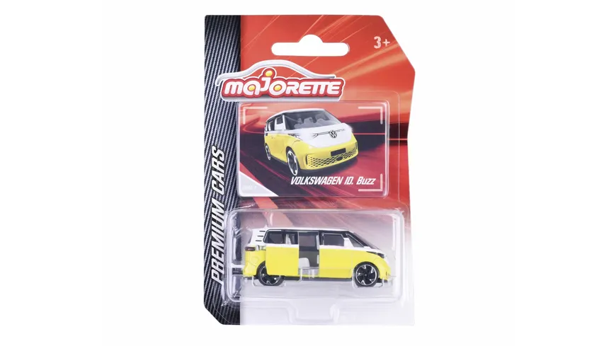 Majorette - Premium Cars VW ID Buzz, gelb/weiß