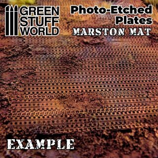 ** % SALE % ** Messing-Tiefdruckbleche - Sandblech Marston Mats 1:72 (2)