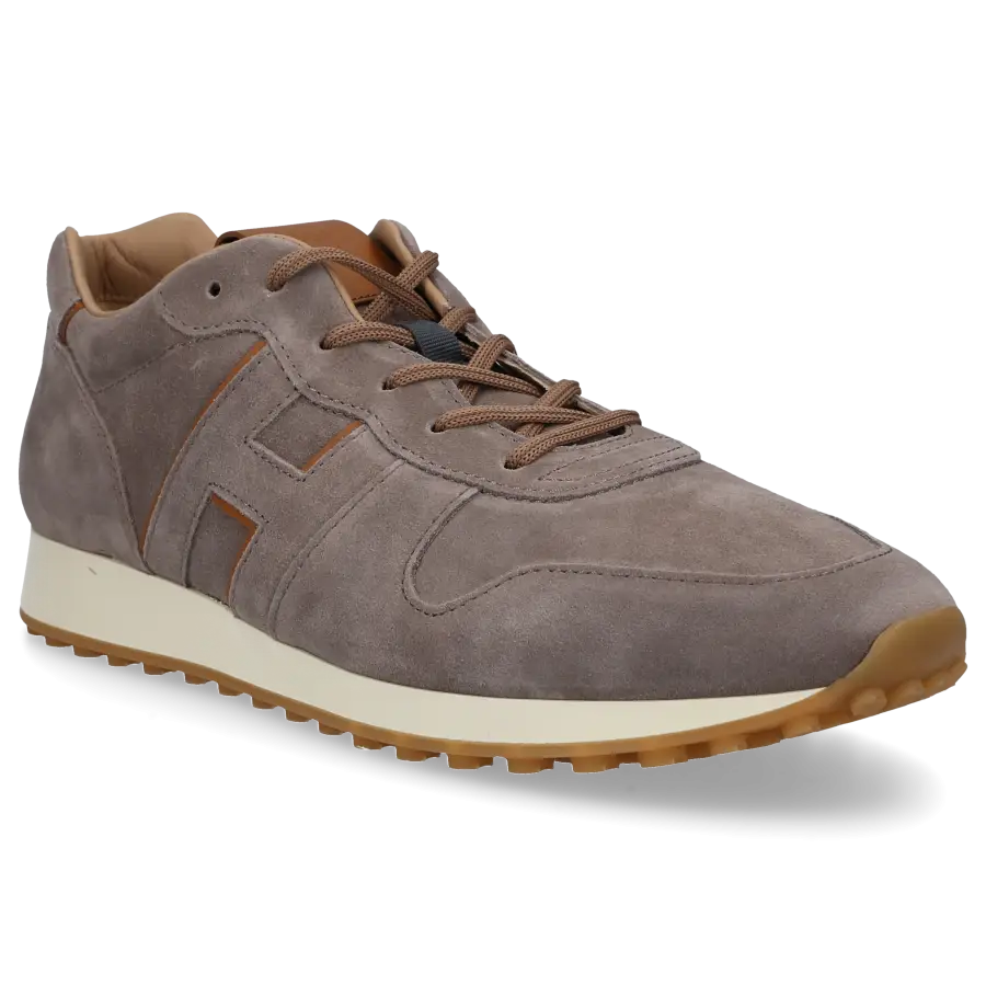 Hogan - Sneaker low H383 Veloursleder - grau