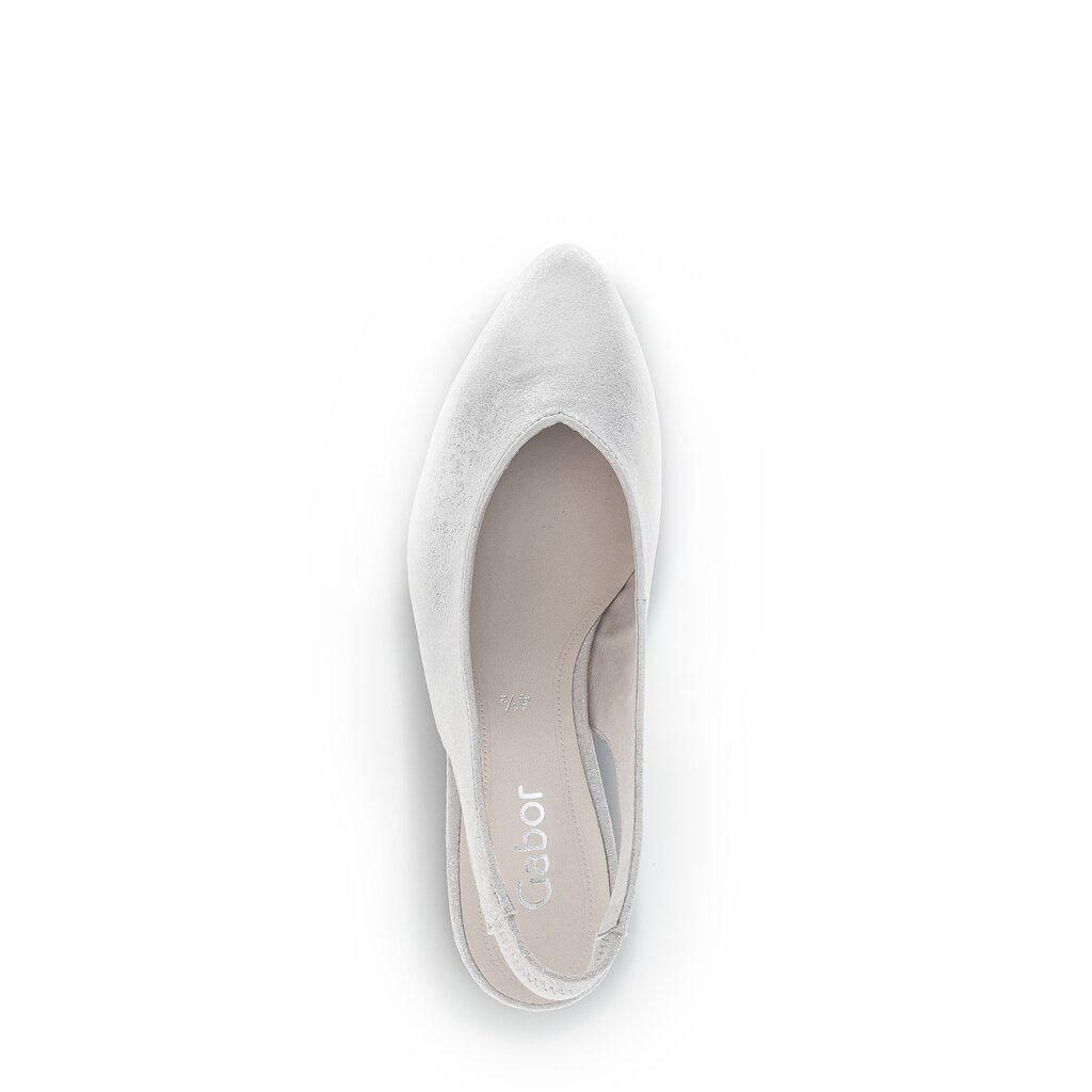 Gabor fashion Slingpumps silber