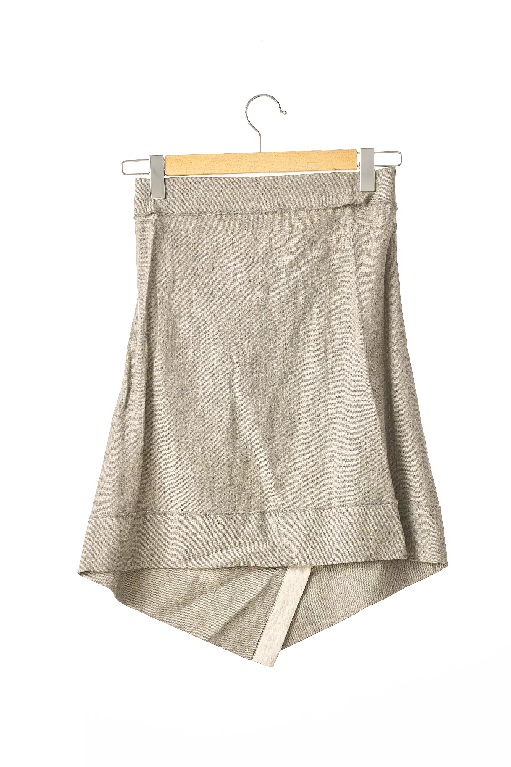 Peachoo Krejberg Jupes Mi Longues Femme couleur gris