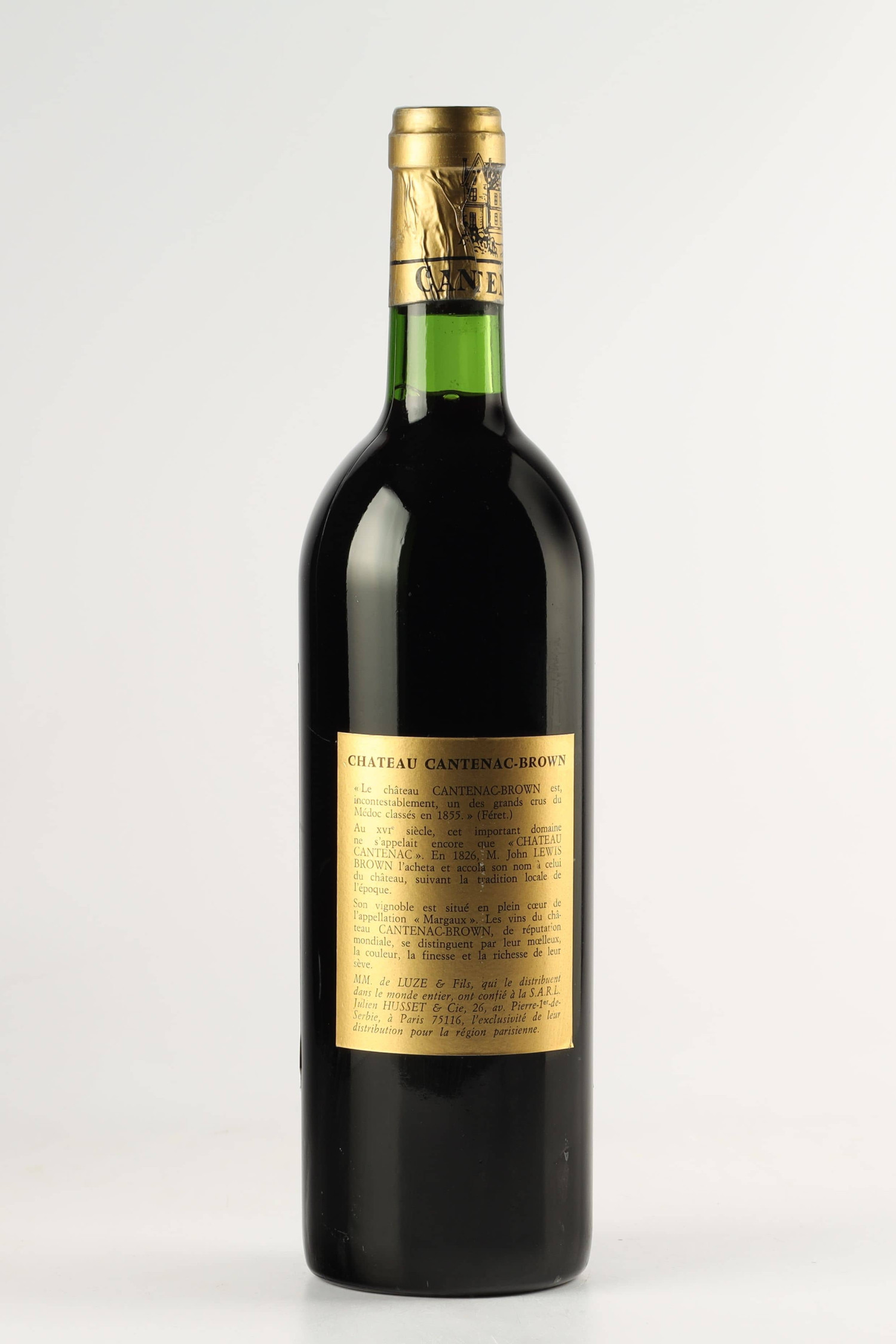 Château Cantenac Brown 1975, Margaux