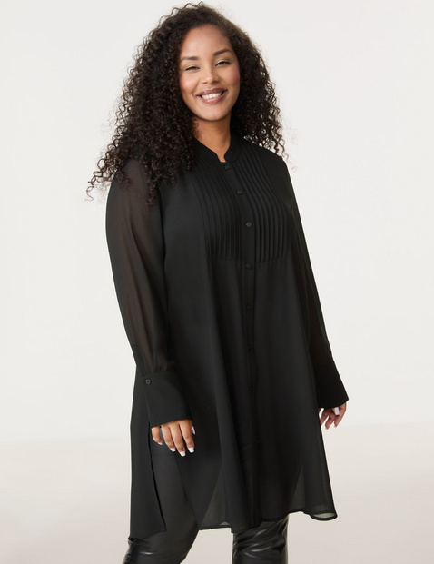 Semitransparente Longbluse
