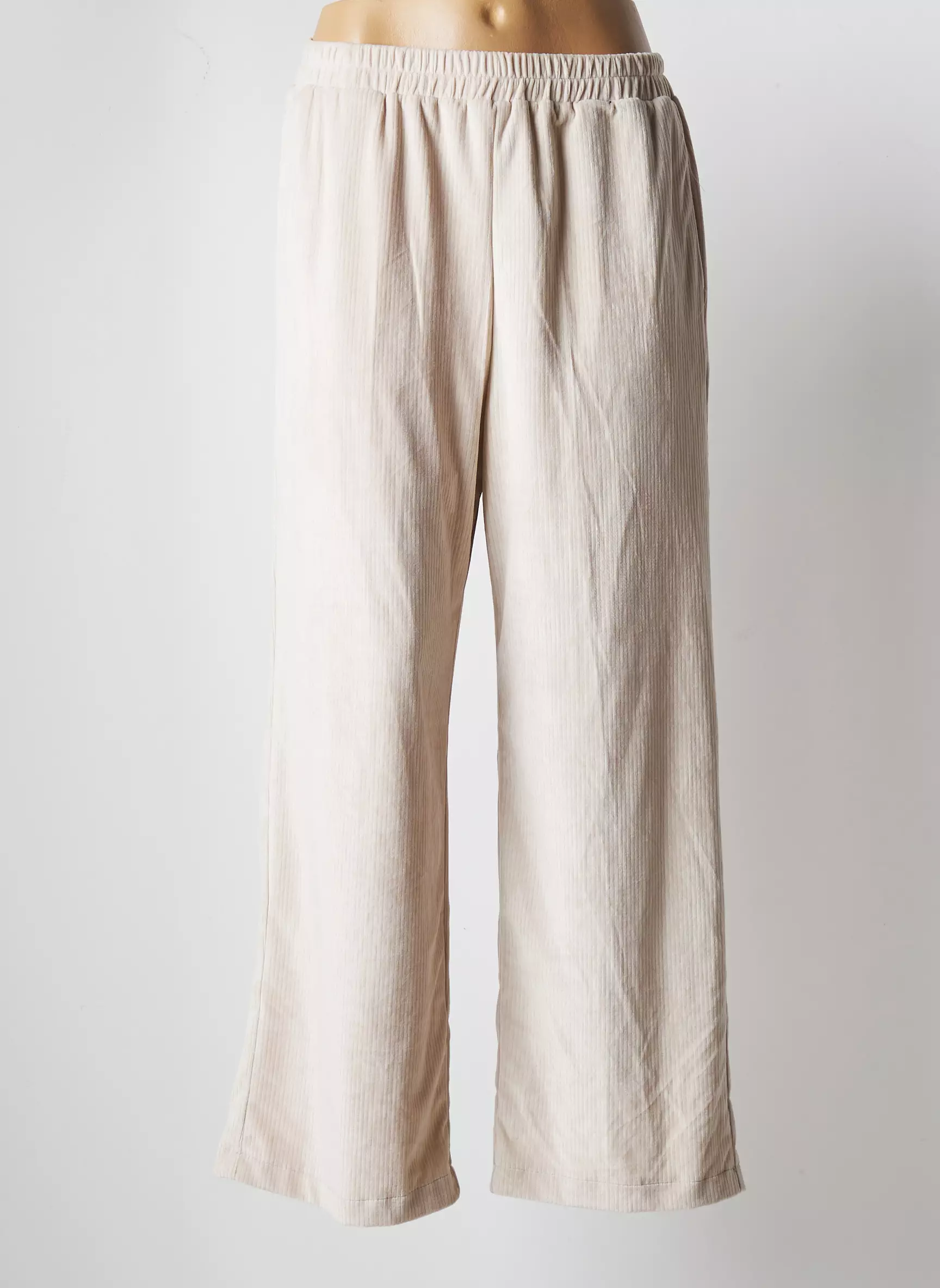Grace Mila Pantalons Droits Femme couleur beige