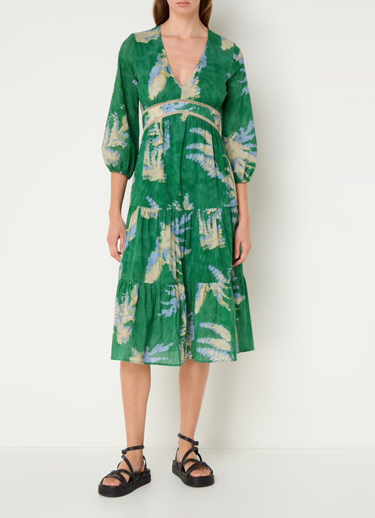 Rochie midi Parela de la ba&sh cu imprimeu floral