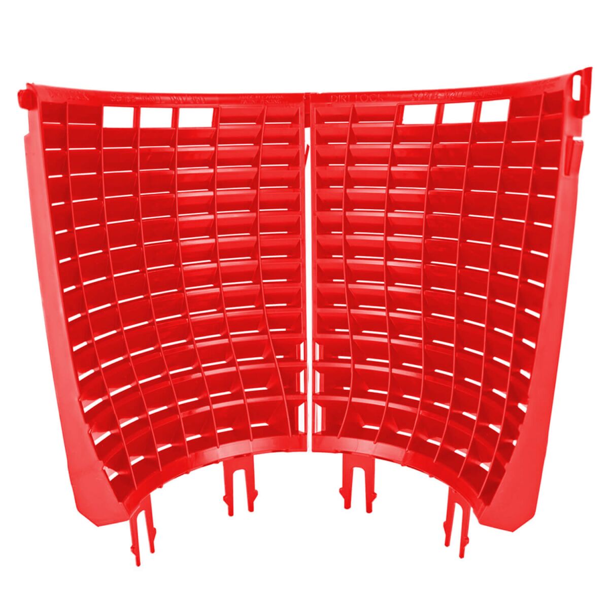 The Detail Guardz Plastic Scrub Wall Aufsatz rot