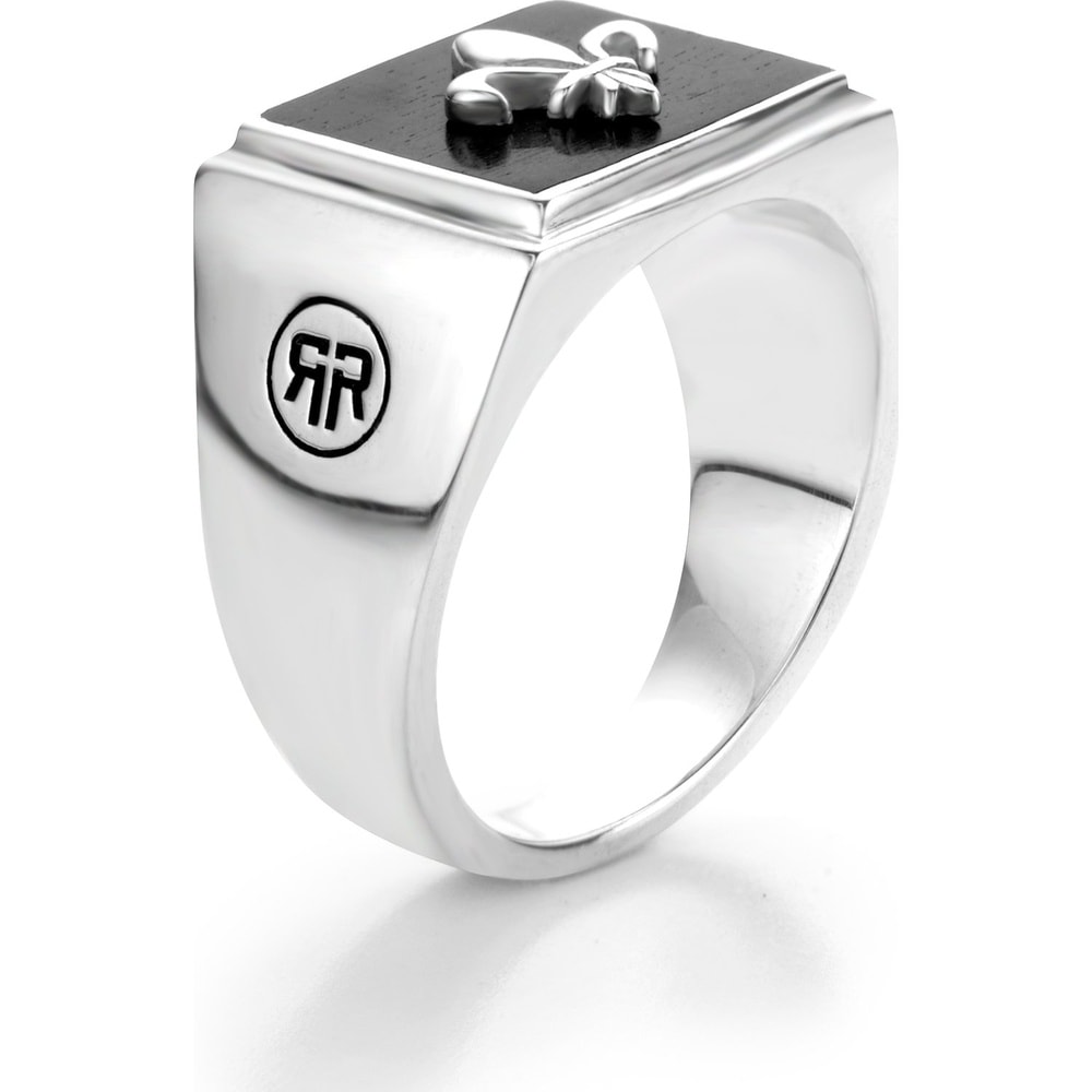 Rebel and Rose Bague pour hommes 925 Argent argent Bague