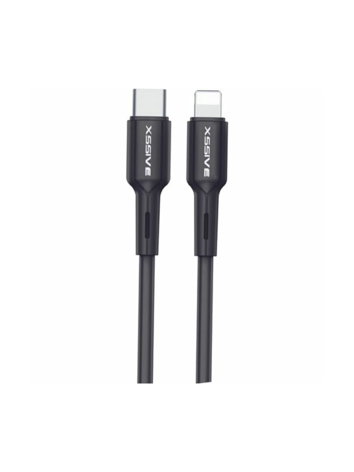 COFI 1453 Lade- und Datenkabel USB-C zu iOS Geräte 30cm 2.4A Output in Schwarz günstig kaufen onesize