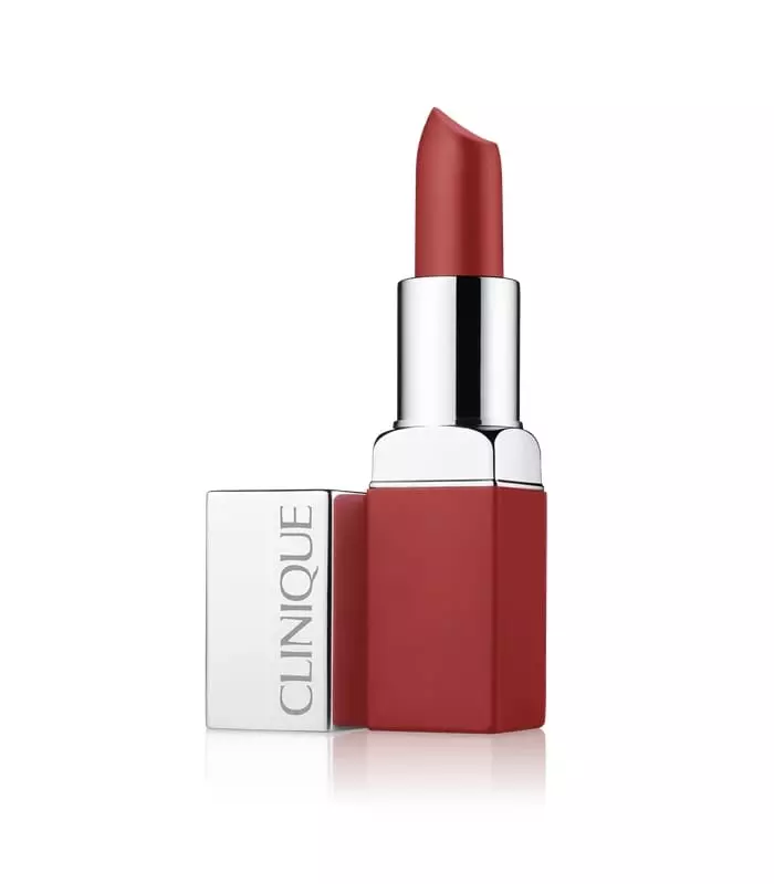 CLINIQUE POP MATTE Rouge Mat + Base 2 en 1