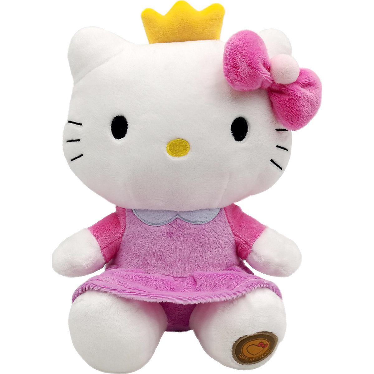 Hello Kitty Prinzessin Eco Plüsh 24 cm in wiederverwendbarem Kartontäschchen