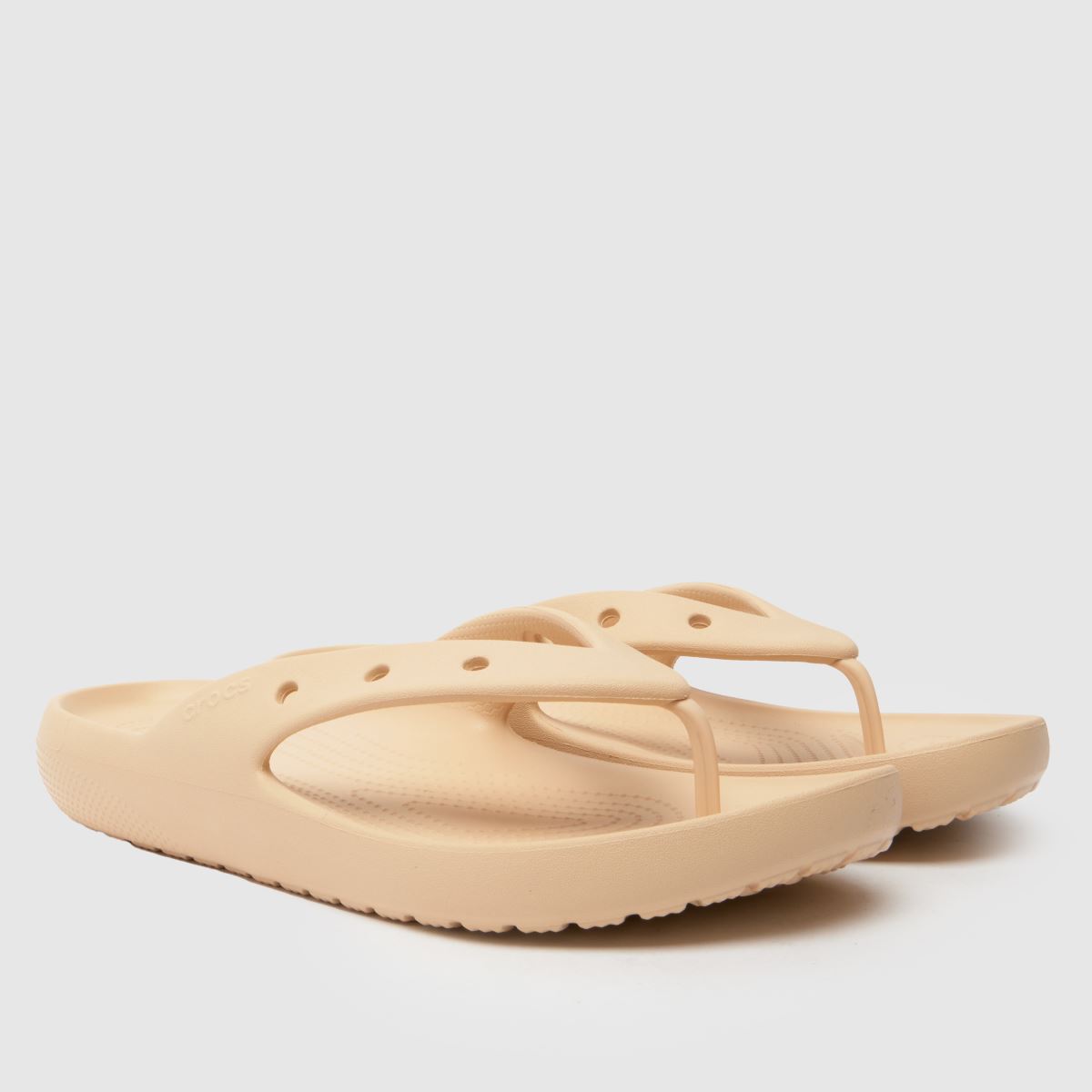 Crocs Classic Flip 2.0 szandál natúr színben