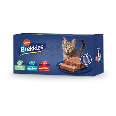 Brekkies Pastete für Katzen 6 x 100 g