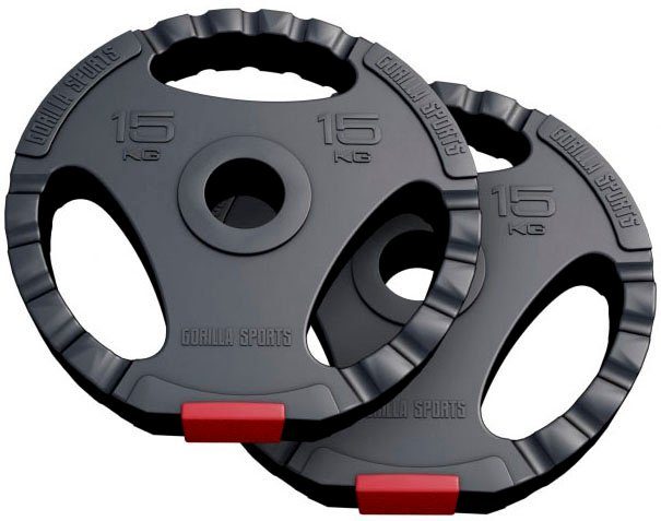 GORILLA SPORTS Hantelscheiben Olympia 30 kg, 30 kg, (Set, 2-tlg)