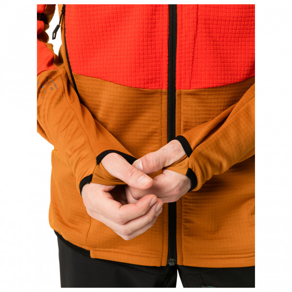 Vaude - Monviso Hooded Grid Fleece Jacket - Fleecejacke