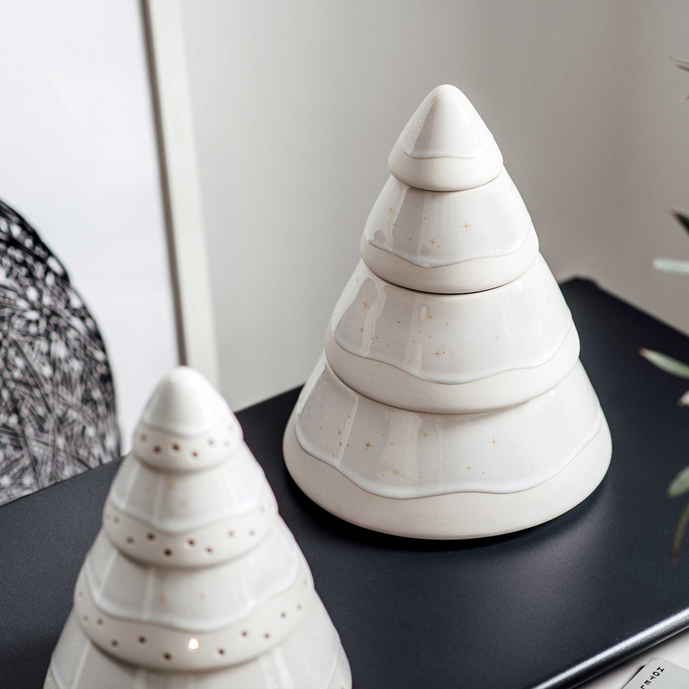 like. by Villeroy & Boch Boîte sapin Winter Glow rangements de cuisine