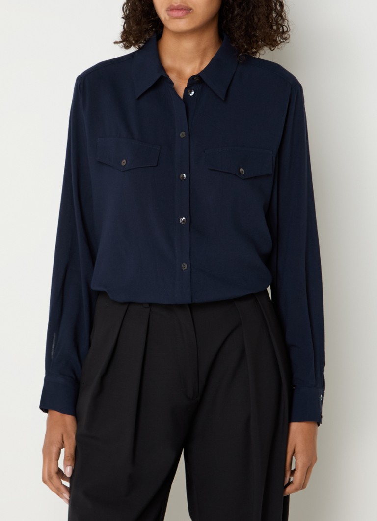 Summum Blouse with collar