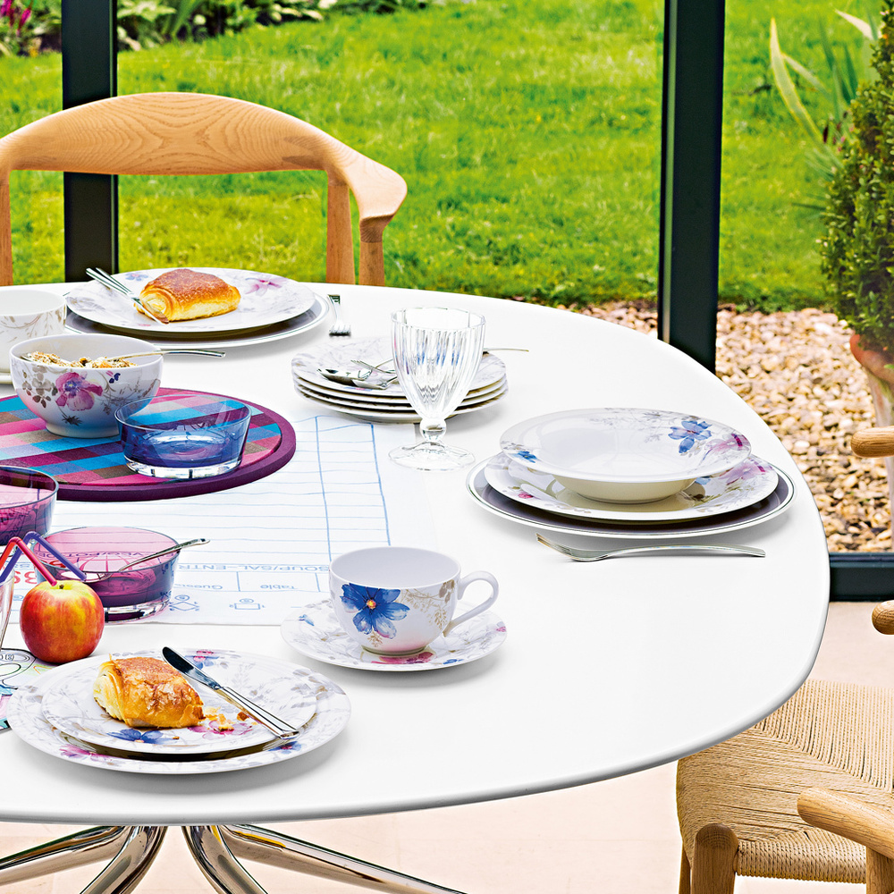 Villeroy & Boch Assiette dessert - nouveau Mariefleur Gris Basic Assiette