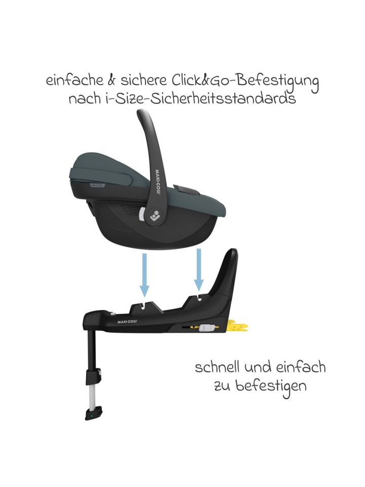 Maxi-Cosi Babyschale Pebble S i-Size ab Geburt - 15 in grau günstig kaufen onesize