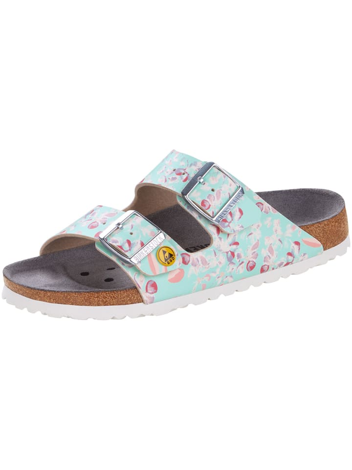 Birkenstock Sandalen Arizona ESD Flower in mintgrün günstig kaufen
