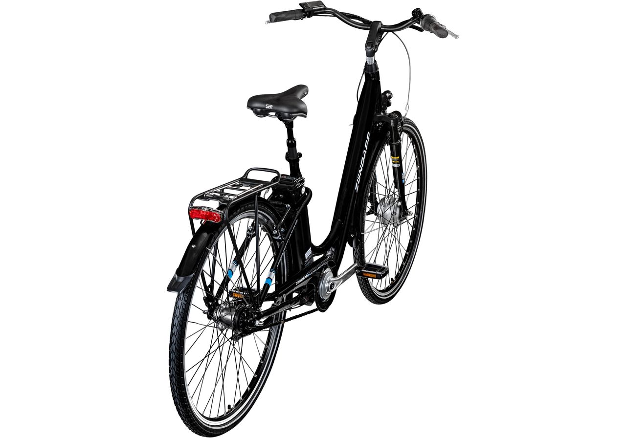 Zündapp Green 3.7 E Bike Damen 28 Zoll Pedelec 7 Gang Elektrofahrrad ab 150 cm Damenfahrrad retro Hollandrad