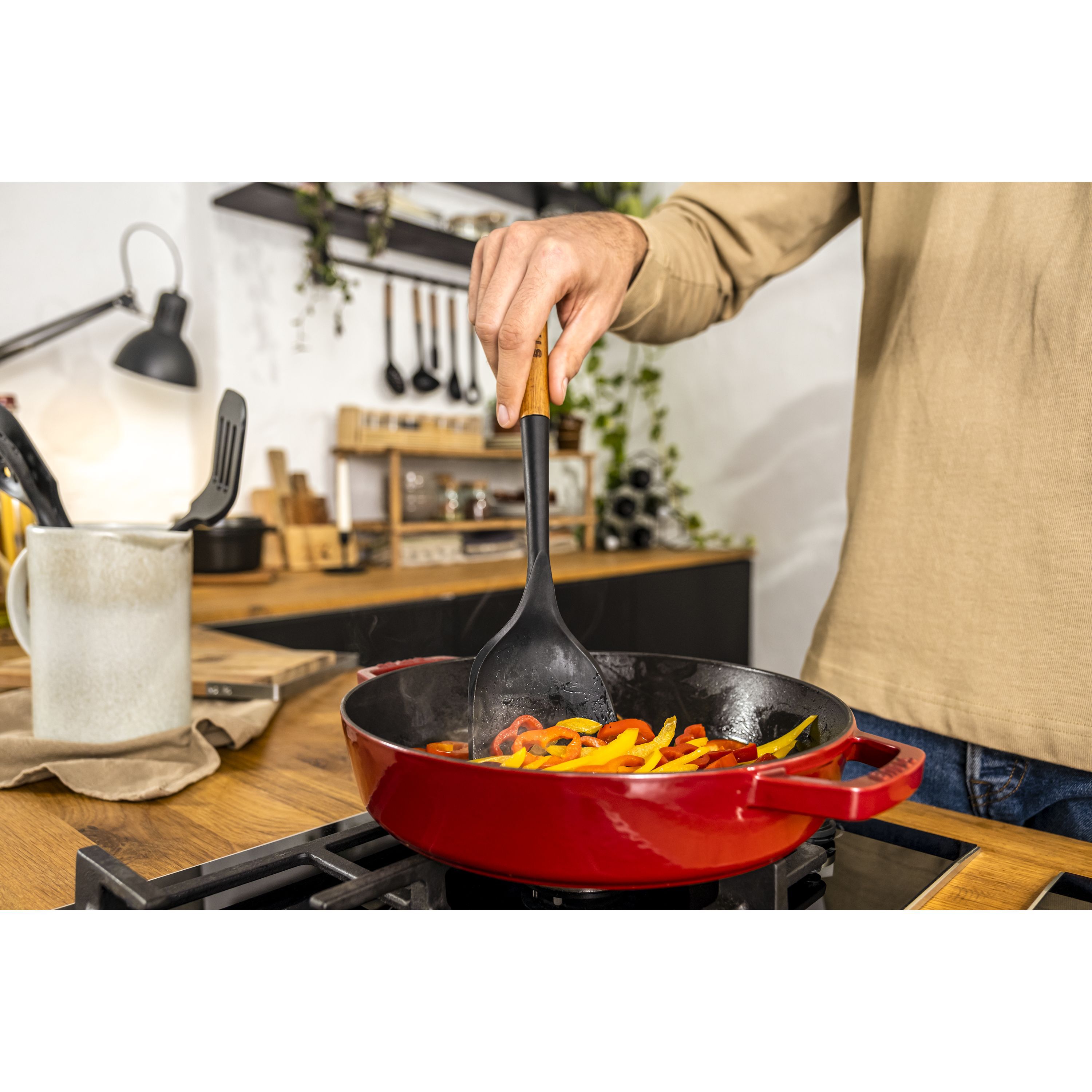 Wokwender, 31 cm, Silikon
