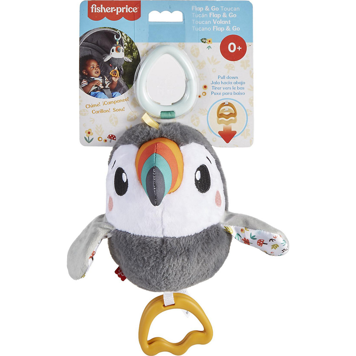 Fisher-Price Tukan To-Go Kinderwagenspielzeug