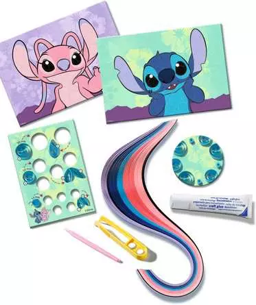 Paper Art Quilling Stitch - Bastelset für Kinder ab 7 Jahren