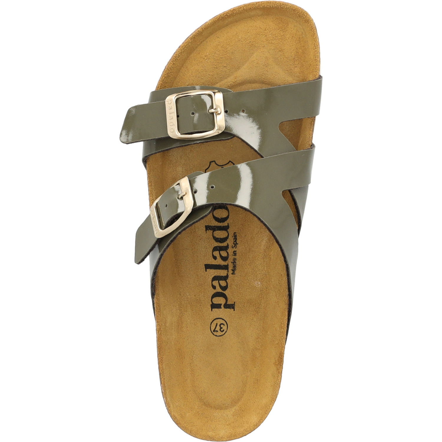 Palado Arrila, Pantoletten, Damen, Khaki Lack